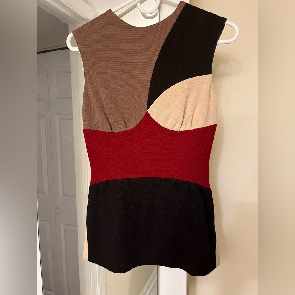 Missoni Vintage Color Block Top